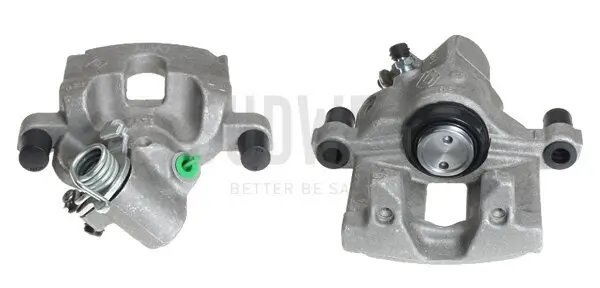 Bremssattel hinter der Achse Hinterachse rechts BUDWEG CALIPER 344799