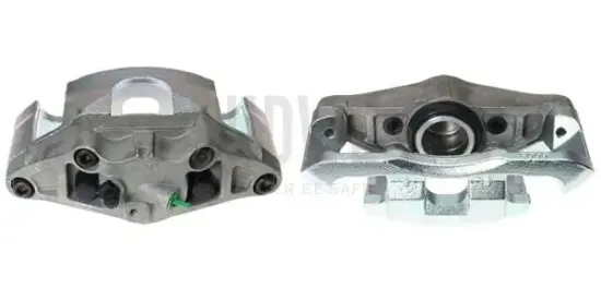 Bremssattel hinter der Achse Vorderachse rechts BUDWEG CALIPER 344813 Bild Bremssattel hinter der Achse Vorderachse rechts BUDWEG CALIPER 344813