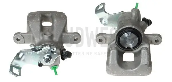 Bremssattel hinter der Achse Hinterachse links BUDWEG CALIPER 344828