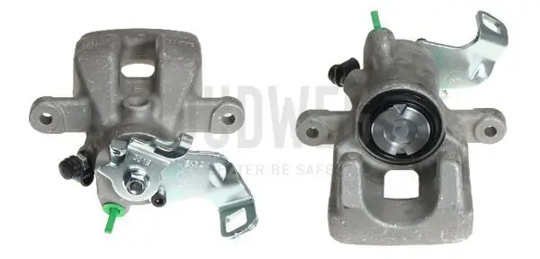 Bremssattel hinter der Achse Hinterachse rechts BUDWEG CALIPER 344829