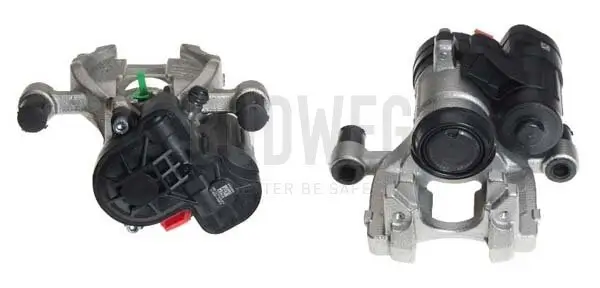 Bremssattel vor der Achse Hinterachse rechts BUDWEG CALIPER 344837