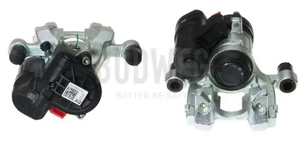 Bremssattel vor der Achse Hinterachse links BUDWEG CALIPER 344838