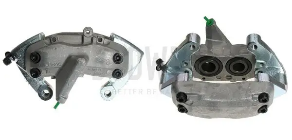 Bremssattel hinter der Achse Vorderachse rechts BUDWEG CALIPER 344869