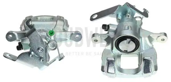 Bremssattel hinter der Achse Hinterachse rechts BUDWEG CALIPER 344923