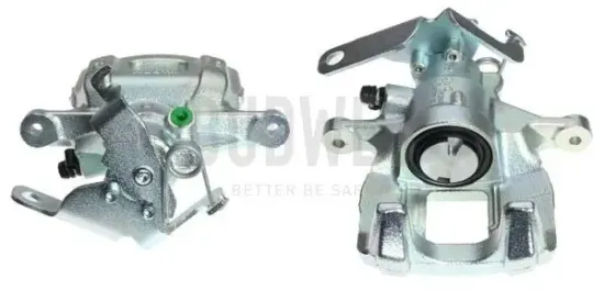 Bremssattel hinter der Achse Hinterachse rechts BUDWEG CALIPER 344923 Bild Bremssattel hinter der Achse Hinterachse rechts BUDWEG CALIPER 344923