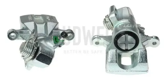 Bremssattel hinter der Achse Hinterachse links BUDWEG CALIPER 344938 Bild Bremssattel hinter der Achse Hinterachse links BUDWEG CALIPER 344938