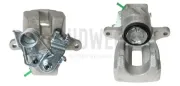 Bremssattel hinter der Achse Hinterachse links BUDWEG CALIPER 344940