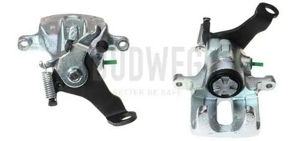Bremssattel hinter der Achse Hinterachse links BUDWEG CALIPER 344958