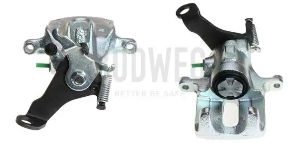 Bremssattel hinter der Achse Hinterachse rechts BUDWEG CALIPER 344959