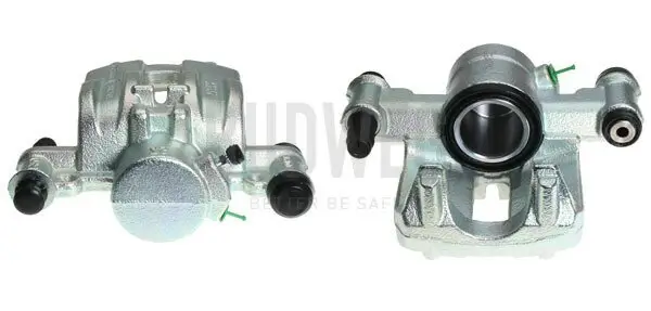 Bremssattel vor der Achse Hinterachse rechts BUDWEG CALIPER 344977