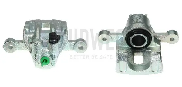 Bremssattel vor der Achse Hinterachse rechts BUDWEG CALIPER 345005