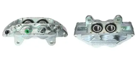 Bremssattel hinter der Achse Vorderachse rechts BUDWEG CALIPER 345009 Bild Bremssattel hinter der Achse Vorderachse rechts BUDWEG CALIPER 345009
