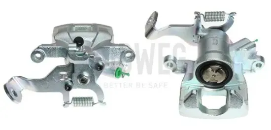 Bremssattel hinter der Achse Hinterachse rechts BUDWEG CALIPER 345015 Bild Bremssattel hinter der Achse Hinterachse rechts BUDWEG CALIPER 345015