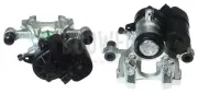 Bremssattel hinter der Achse Hinterachse rechts BUDWEG CALIPER 345021