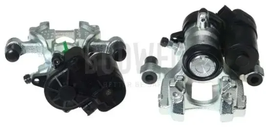 Bremssattel hinter der Achse Hinterachse rechts BUDWEG CALIPER 345021 Bild Bremssattel hinter der Achse Hinterachse rechts BUDWEG CALIPER 345021