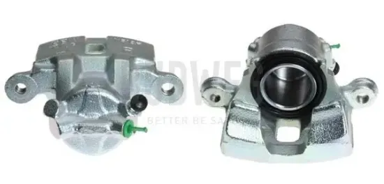 Bremssattel hinter der Achse Vorderachse links BUDWEG CALIPER 345024 Bild Bremssattel hinter der Achse Vorderachse links BUDWEG CALIPER 345024