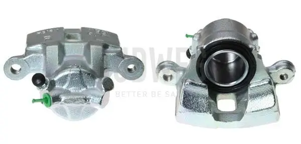 Bremssattel hinter der Achse Vorderachse rechts BUDWEG CALIPER 345025
