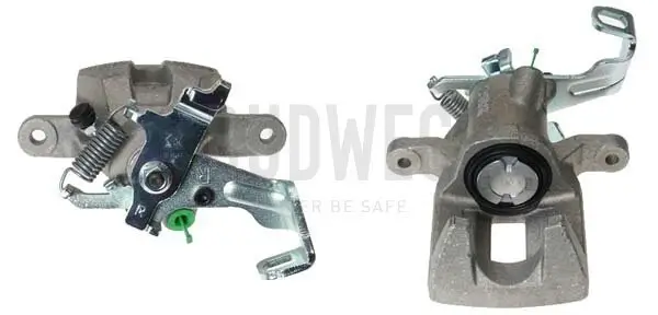 Bremssattel hinter der Achse Hinterachse rechts BUDWEG CALIPER 345041