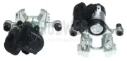 Bremssattel hinter der Achse Hinterachse links BUDWEG CALIPER 345154
