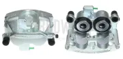 Bremssattel hinter der Achse Vorderachse links BUDWEG CALIPER 345104