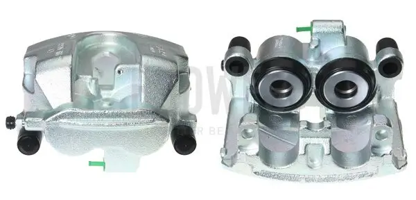 Bremssattel hinter der Achse Vorderachse rechts BUDWEG CALIPER 345105