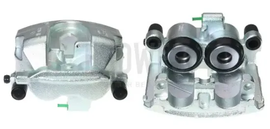 Bremssattel hinter der Achse Vorderachse rechts BUDWEG CALIPER 345105 Bild Bremssattel hinter der Achse Vorderachse rechts BUDWEG CALIPER 345105