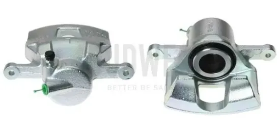 Bremssattel vor der Achse Vorderachse links BUDWEG CALIPER 345128 Bild Bremssattel vor der Achse Vorderachse links BUDWEG CALIPER 345128