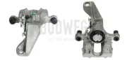 Bremssattel hinter der Achse Hinterachse rechts BUDWEG CALIPER 345145
