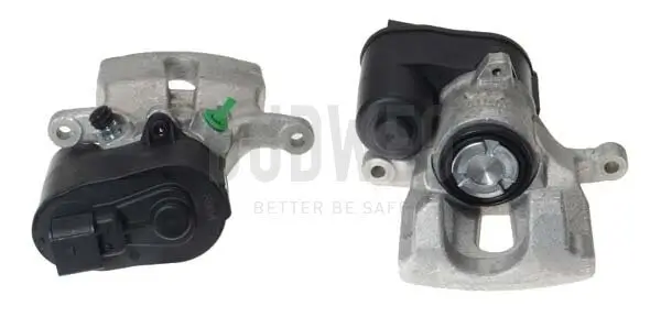 Bremssattel hinter der Achse Hinterachse rechts BUDWEG CALIPER 345155