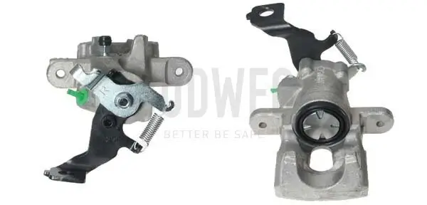 Bremssattel hinter der Achse Hinterachse rechts BUDWEG CALIPER 345169