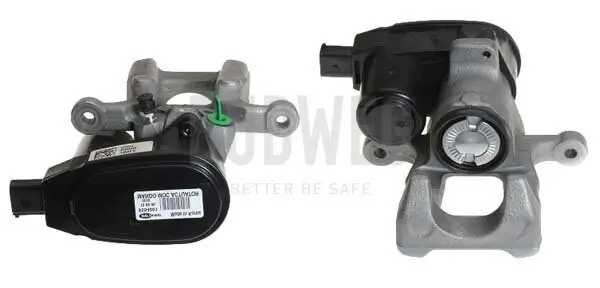 Bremssattel hinter der Achse Hinterachse rechts BUDWEG CALIPER 345185