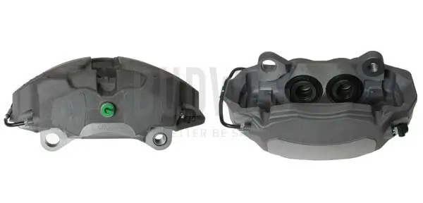 Bremssattel hinter der Achse Vorderachse links BUDWEG CALIPER 345192