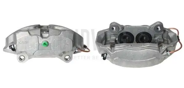 Bremssattel hinter der Achse Vorderachse rechts BUDWEG CALIPER 345197