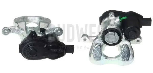 Bremssattel vor der Achse Hinterachse rechts BUDWEG CALIPER 345207