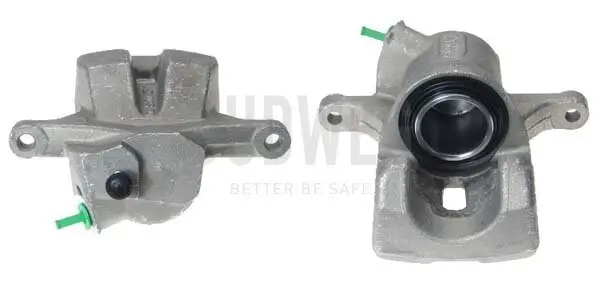 Bremssattel hinter der Achse Hinterachse rechts BUDWEG CALIPER 345215