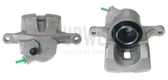 Bremssattel hinter der Achse Hinterachse rechts BUDWEG CALIPER 345215 Bild Bremssattel hinter der Achse Hinterachse rechts BUDWEG CALIPER 345215