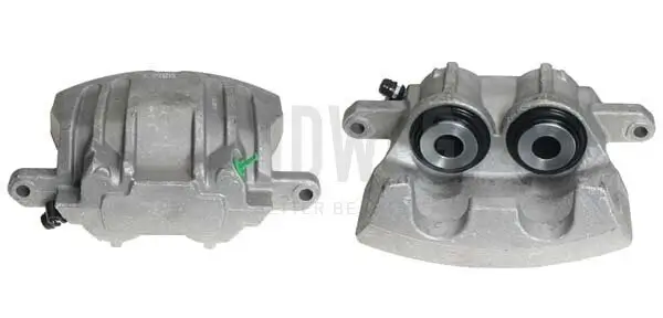 Bremssattel hinter der Achse Vorderachse rechts BUDWEG CALIPER 345239