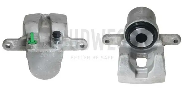 Bremssattel vor der Achse Hinterachse rechts BUDWEG CALIPER 345241