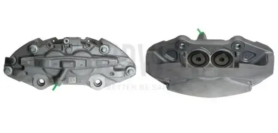Bremssattel hinter der Achse Vorderachse rechts BUDWEG CALIPER 345243 Bild Bremssattel hinter der Achse Vorderachse rechts BUDWEG CALIPER 345243