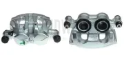 Bremssattel hinter der Achse Vorderachse rechts BUDWEG CALIPER 345309