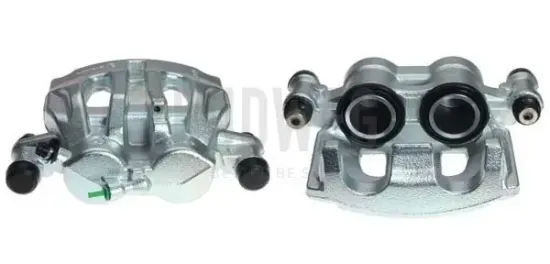 Bremssattel hinter der Achse Vorderachse rechts BUDWEG CALIPER 345309 Bild Bremssattel hinter der Achse Vorderachse rechts BUDWEG CALIPER 345309