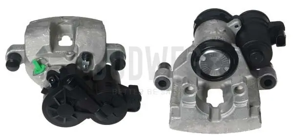 Bremssattel hinter der Achse Hinterachse links BUDWEG CALIPER 345276