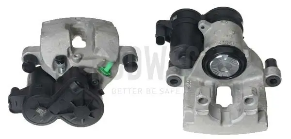 Bremssattel hinter der Achse Hinterachse rechts BUDWEG CALIPER 345277
