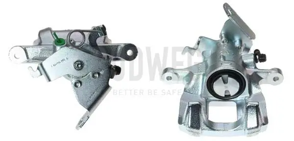 Bremssattel hinter der Achse Hinterachse links BUDWEG CALIPER 345300