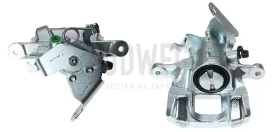 Bremssattel hinter der Achse Hinterachse links BUDWEG CALIPER 345300 Bild Bremssattel hinter der Achse Hinterachse links BUDWEG CALIPER 345300