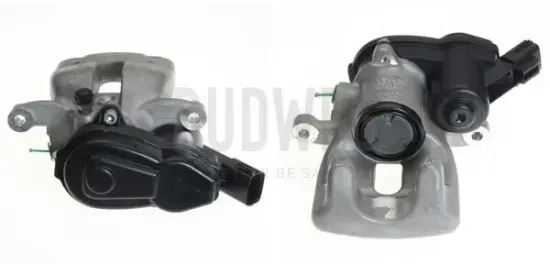 Bremssattel hinter der Achse Hinterachse rechts BUDWEG CALIPER 345311 Bild Bremssattel hinter der Achse Hinterachse rechts BUDWEG CALIPER 345311