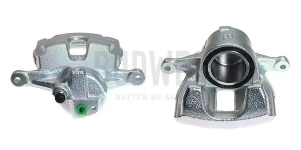 Bremssattel vor der Achse Vorderachse links BUDWEG CALIPER 345320