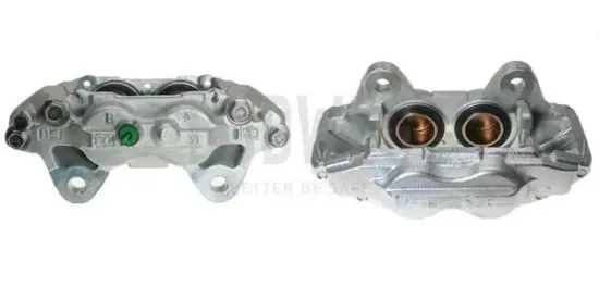Bremssattel hinter der Achse Vorderachse rechts BUDWEG CALIPER 345337 Bild Bremssattel hinter der Achse Vorderachse rechts BUDWEG CALIPER 345337