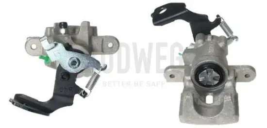 Bremssattel hinter der Achse Hinterachse rechts BUDWEG CALIPER 345377 Bild Bremssattel hinter der Achse Hinterachse rechts BUDWEG CALIPER 345377