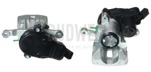 Bremssattel hinter der Achse Hinterachse links BUDWEG CALIPER 345380